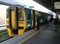 158818 at Cardiff Central. 3.1.05