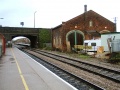 At the time of my visit the goods shed was home to a salvage company.