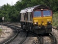 Towing 66095 through Filton Abbey Wood on 1.7.06.