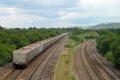 A view of Fairwood Junction as a train heads for Westbury station.