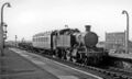 Up Severn Tunnel car-ferry train at Pilning hauled by loco 6125. © Ben Brooksbank CC Licence