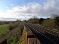 The view from the end of the platform. © John Rawlings