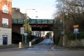 Two views of the bridge as viewed from the south. © John Rawlings