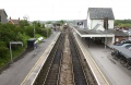 A general view west towards the signalbox at Gillingham. © Andrew Ross