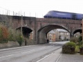 A closer view with an HST passing overhead. © John Rawlings