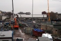 During my visit on the 22nd March, the station was undergoing a complete rebuild.