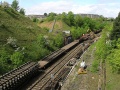 The train was being loaded with all the material that was dumped to the north of the main work area. © Julien Weston