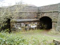 The Frome Valley Walkway goes under the bridge and this is the view from the other side. Not very pretty, but it was a grim cold day in January 2004 when I took these shots.