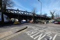 A 2017 view of the viaduct. Network Rail contractors are preparing the structure for demolition. 7.3.17
