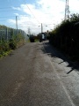 Approaching the station. The hump in the road is where the Bristol-Severn Tunnel Junction line passes under.