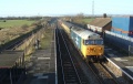 50031 works an ECS train through Pilning after a previous days Pathfinder Tour of the Bristol area. 19.12.04