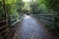 Looking across the deck of the bridge with Combe Down Tunnel visible beyond.