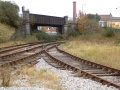 This bridge carries Cumberland Road over the empty space where the branch to Canons Marsh once ran. The line curving off towards the right in this picture is the now disused track to the Ashton Swing Bridge.