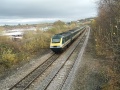 Another view of the line and an HST heading into Bristol. In the far distance Bedminster Down Road bridge can be seen. The tall lighting towers are where the container depot used to be.