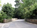The bridge across the railway at this location. © Andrew Ross
