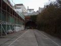 A closer view of the tunnel.