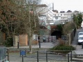 A general view of the tunnel viewed from Bathurst Basin. The road on the right is Guinea St.