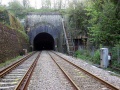 The eastern portal of the tunnel with an entrance to a smaller quarry tunnel to the right. © Derek Hawkins, CC-BY-SA-2.0.