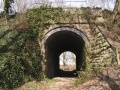 Woodlands Farm is on a footpath just off the A432 Bristol-Chipping Sodbury road. In this photo trains travelling to Bristol or Wales will go from right to left.