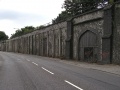 Standing at the west end of Twerton Viaduct, looking east. Twerton Bypass was built by the GWR, removing the need for through road transport to negotiate the village.