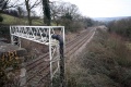 The view towards Stroud from the bridge.