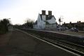 The view south and the station buildings. © Andrew Ross