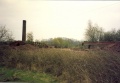 The brickworks as viewed from the railway alignment. Beyond the buildings at the rear was a narrow gauge railway that connected the brickworks to a claypit. The claypit supplied the materials for the works. © Clive Moore