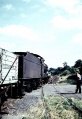 Having dropped off one wagon, the loco recouples to its train. © Gerald Peacock