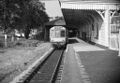 A single-car DMU waits to make the 7 minute run to Yatton. 17.9.66. © Martin Tester (cc-by-sa/2.0)