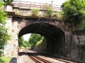 The bridge as viewed from Sydney Gardens.