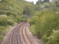 Zooming in on the next bridge along the line at Westend Road.