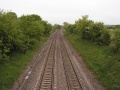 And the view north.