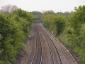 A zoomed view with the bridge at Watery Lane visible.