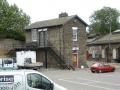 An original structure from a previous railway use. The Midland Railway mainline used to pass right next to this building.