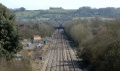 Another view along the line, this time with the eastern portal of Chipping Sodbury Tunnel just visible in the distance.