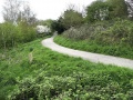 A diversion takes the path on a new route around the obstruction.