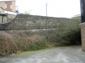 Closer to Temple Meads is this rather substantial wall which gives a clue as to where the railway once ran.