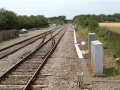 The view south from the station, Platform 1. Coaley station was just before the road bridge and the branch for Dursley forked to the left from it.