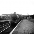 6822 Manton Grange heads a train bound for Cardiff through Lawrence Hill sometime in the 1960s. This loco was withdrawn in September 1964 and scrapped at Birds, Swansea. At the time of it's withdrawal it was allocated to Bristol Barrow Rd. © Roger Porch