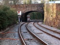 Standing at the end of Platform 1 and looking towards St Johns Road.