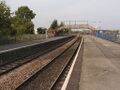Looking along the station towards Wales. Not changed much since the photo above.