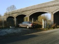 The bridge that crosses the line just to the north of Patchway station.