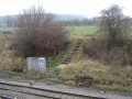 The Fosse Way is an access point for trackside workers.