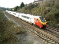 A couple of Voyagers head for Temple Meads.