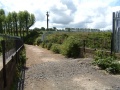 The view across the bridge.