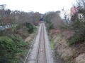 Looking towards Hampton Road and Clifton Down. The Kensington pub is visible on the right in the background.
