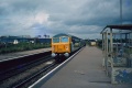 A gleaming Class 56 passes through on a passenger train. © Roger Childs