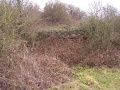 The remains of Siston Hill Colliery alongside the route of the Cyclepath.