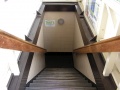 A stairwell on the platform.