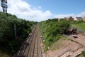 The view towards Bristol Parkway from the bridge.